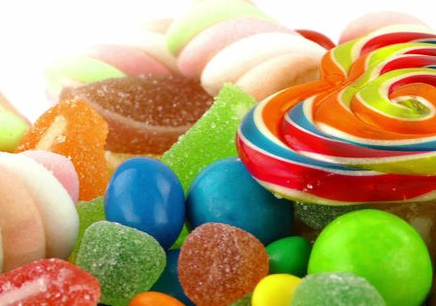 Candy Sweet Jelly Lolly and Delicious Sugar Dessert Candy Sweet Jelly Lolly and Delicious Sugar Dessert